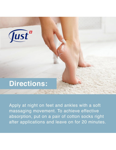 Crema para Pies Pedicream Swiss Just 100 ml - Hidratante Natural