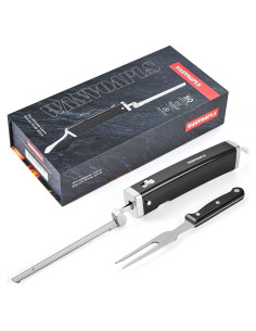 Cuchillo eléctrico inalámbrico Wanvoapl USB con mango ergonómico