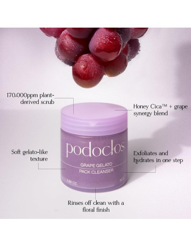 Gel Limpiador Exfoliante CNF 110g - Suave para Cara y Cuerpo