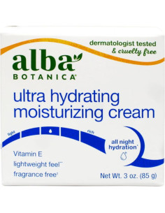 Crema Hidratante Alba Botanica Jazmín y Vitamina E 85 g 2