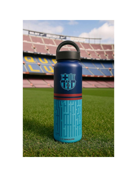 Botella de Agua Aluminio FC Barcelona 0.59 L Reutilizable