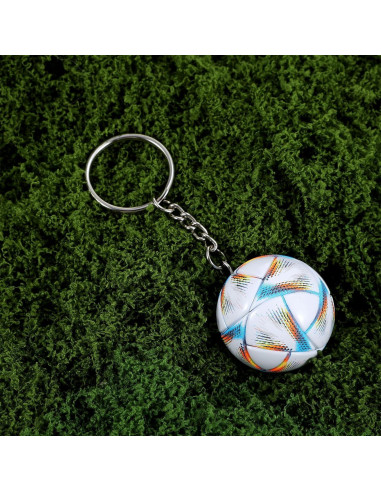 Llavero de Fútbol Quilax Balón 3.64cm PVC para Niños