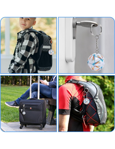 Llavero de Fútbol Quilax Balón 3.64cm PVC para Niños Llavero de Fútbol Quilax Balón 3.64cm PVC para Niños