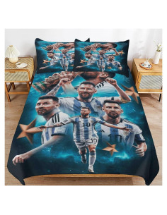 Conjunto de Fundas de Edredón Genérico Individual 3 Piezas 218x178cm