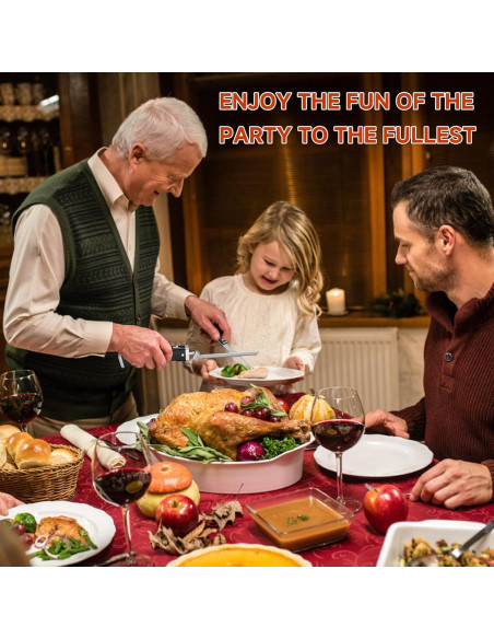 Cuchillo eléctrico inalámbrico Wanvoapl USB con mango ergonómico