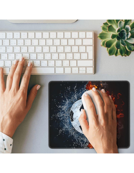 Alfombrilla de Ratón Deportiva SNAPMADE Balón de Fútbol 30x25 cm Alfombrilla de Ratón Deportiva SNAPMADE Balón de Fútbol 30x25 cm