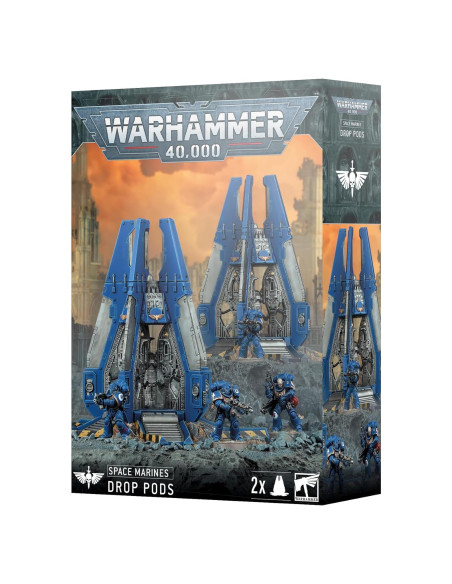 Cápsulas de Despliegue Marines Espaciales Games Workshop Cápsulas de Despliegue Marines Espaciales Games Workshop