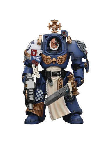Figura de Acción JoyToy Warhammer 40K Capitán Ultramarines 14 cm