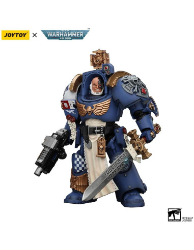 Figura de Acción JoyToy Warhammer 40K Capitán Ultramarines 14 cm