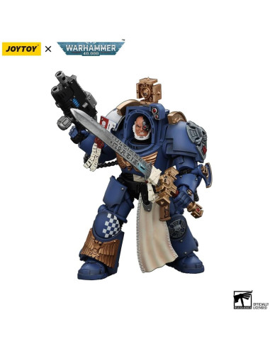 Figura de Acción JoyToy Warhammer 40K Capitán Ultramarines 14 cm