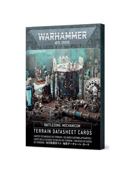 Warhammer 40K Battlezone Mechanicus - Tarjeta de Terreno