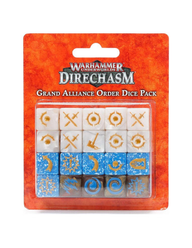 Dados de Juego Games Workshop Warhammer Underworlds Orden