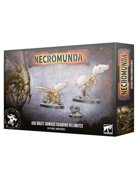 Miniaturas Ashwing Helamites Games Workshop Necromunda 3 piezas