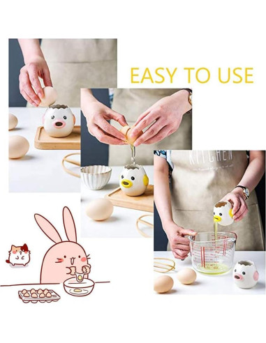 Separador de Huevos Cerámica L7HWDP Amarillo 7.62x7.62 cm