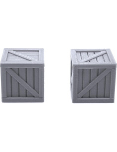 Cajas y Barriles Escenografía 3D EnderToys para RPG y Wargame 2