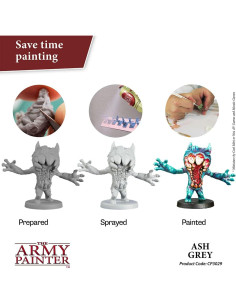 Imprimador Acrílico en Spray The Army Painter 400 mL Ash Grey 2