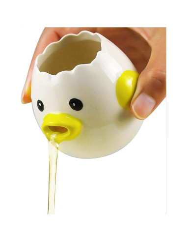 Separador de Huevos Cerámica L7HWDP Amarillo 7.62x7.62 cm