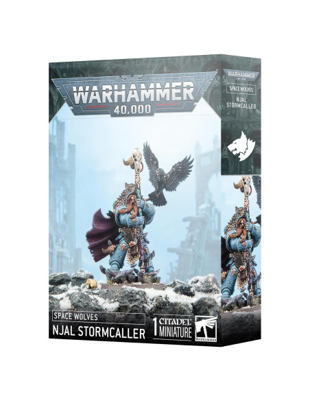Miniatura Njal Stormcaller Space Wolves Games Workshop 40K