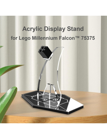 Soporte de Exhibición Acrílico NAOCARD para Lego 75375