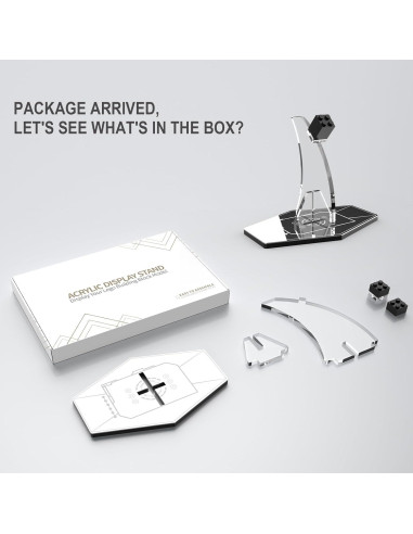 Soporte de Exhibición Acrílico NAOCARD para Lego 75375