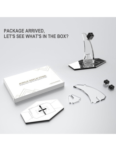 Soporte de Exhibición Acrílico NAOCARD para Lego 75375