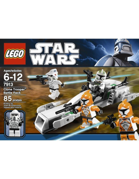 LEGO Star Wars Paquete de Batalla de Clones 7913 - 85 Piezas LEGO Star Wars Paquete de Batalla de Clones 7913 - 85 Piezas