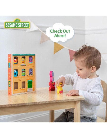 Caja de Herramientas de Madera Sesame Street 25 Piezas