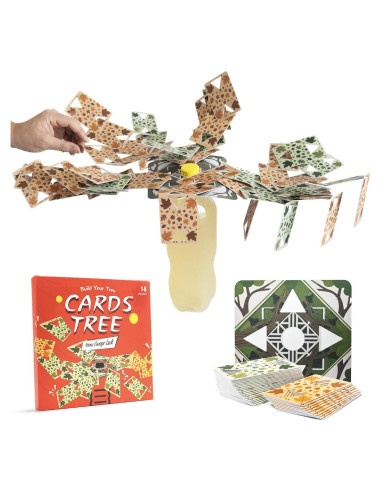 Juego de Cartas de Equilibrio Árbol de Cartas UPPOCKK - 1-8 Jugadores