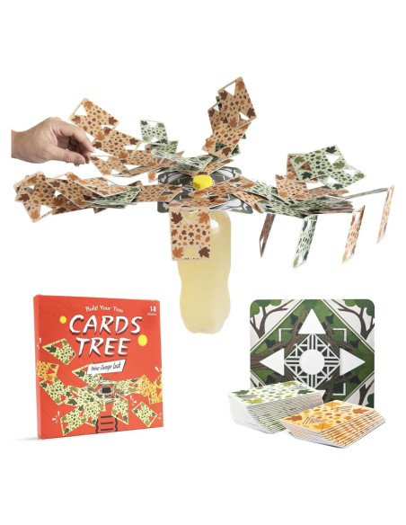 Juego de Cartas de Equilibrio Árbol de Cartas UPPOCKK - 1-8 Jugadores