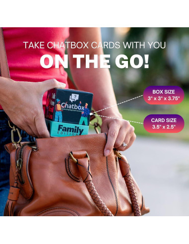 Chatbox - 200 Tarjetas de Conversación para Juegos Familiares