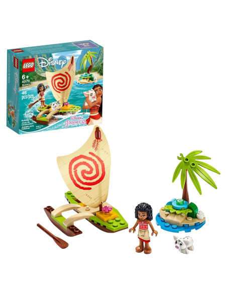 LEGO Aventura Oceánica Moana Disney 43170 - 46 Piezas LEGO Aventura Oceánica Moana Disney 43170 - 46 Piezas