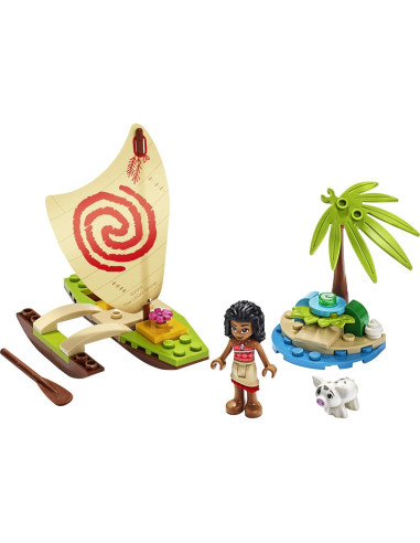 LEGO Aventura Oceánica Moana Disney 43170 - 46 Piezas