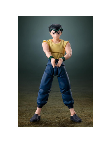 Figura de acción S.H.Figuarts Yusuke Urameshi Bandai 14.48cm