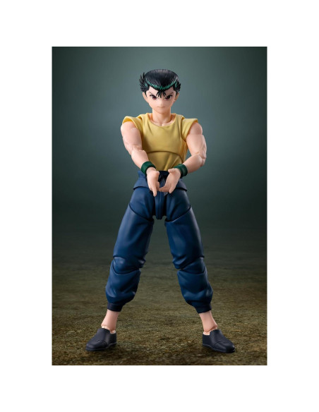 Figura de acción S.H.Figuarts Yusuke Urameshi Bandai 14.48cm