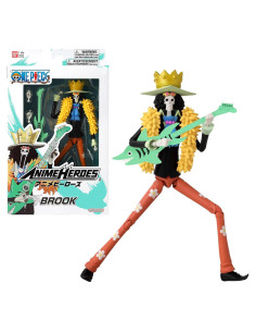 Figura de Acción Bandai One Piece Brook 17cm Articulada con Accesorios