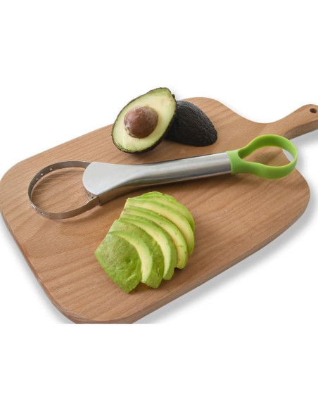 Cortador de Aguacate OnewCheng 2 en 1 Acero Inoxidable