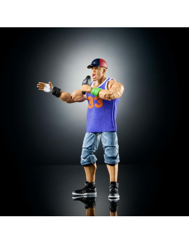 Figura de Acción Mattel WWE John Cena 16 cm con Accesorios