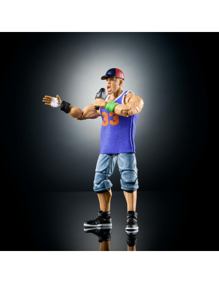 Figura de Acción Mattel WWE John Cena 16 cm con Accesorios