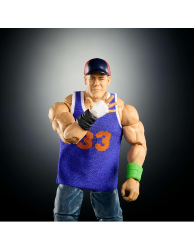 Figura de Acción Mattel WWE John Cena 16 cm con Accesorios