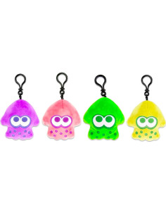 Conjunto de Llaveros de Peluche Inkling Splatoon - 4 Piezas 2