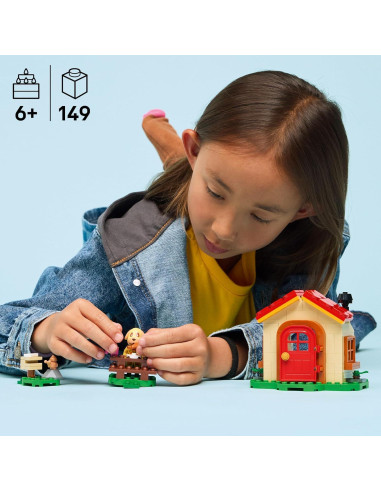 LEGO Casa Acogedora Goldie Animal Crossing 149 Piezas 6+