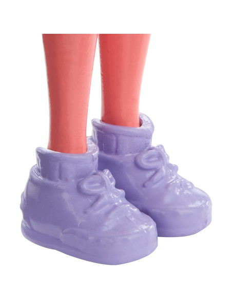 Muñeca Lila Polly Pocket con capucha de cachorro 8.8cm