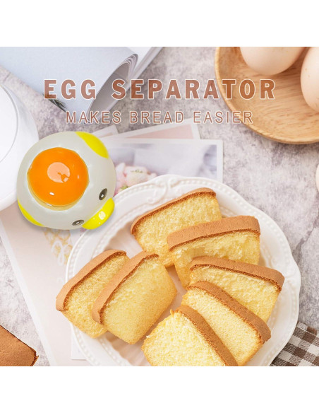 Separador de Huevos Cerámico Sretanj Amarillo 7.62 cm