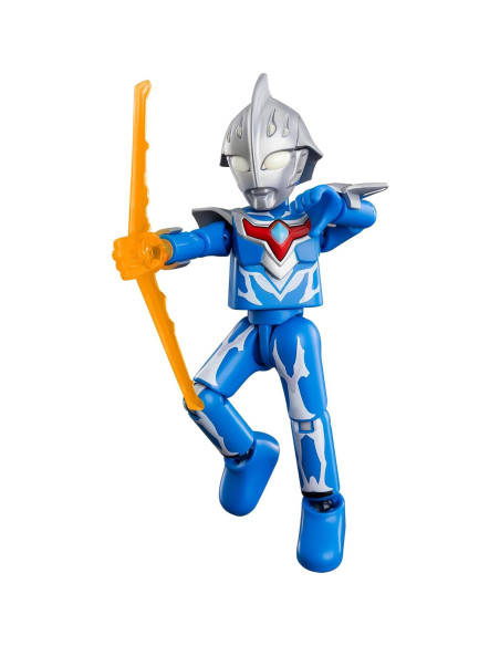 Kits de Modelos Blokees Ultraman Galaxia 9pc 50x95mm