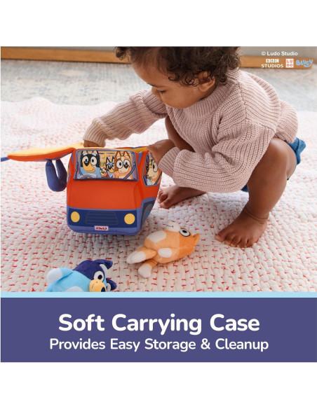 Juego de Peluches GUND Bluey 5 Piezas 18 cm para Bebés Juego de Peluches GUND Bluey 5 Piezas 18 cm para Bebés