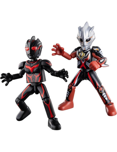 Kits de Modelos Blokees Ultraman Galaxia 9pc 50x95mm