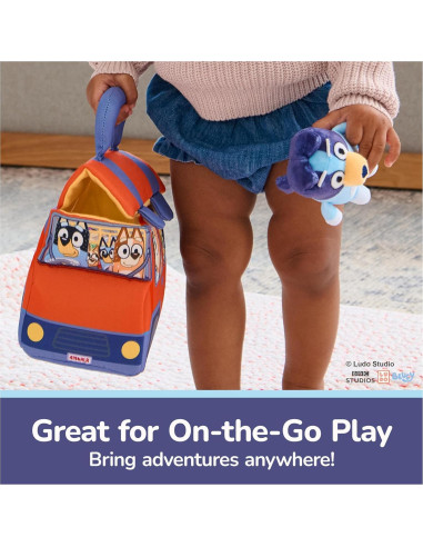 Juego de Peluches GUND Bluey 5 Piezas 18 cm para Bebés