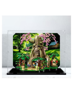 Caja de exhibición acrílica 3mm para Lego 77092 Deku Tree