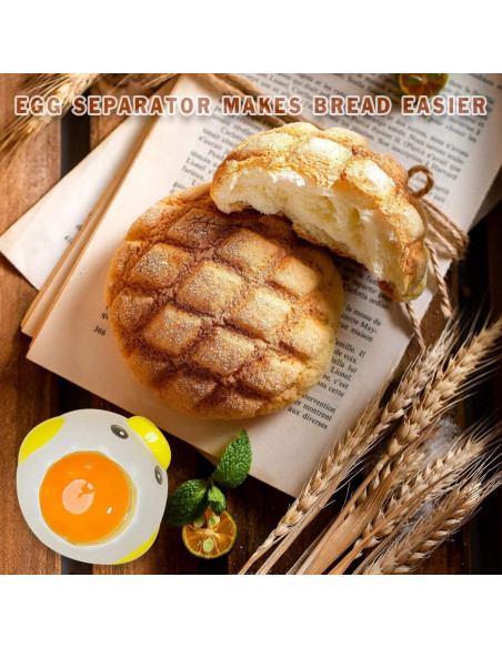 Separador de Huevos Cerámico Sretanj Amarillo 7.62 cm