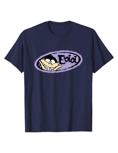 Camiseta de Hombre Edd Oval Cartoon Network 100% Algodón
